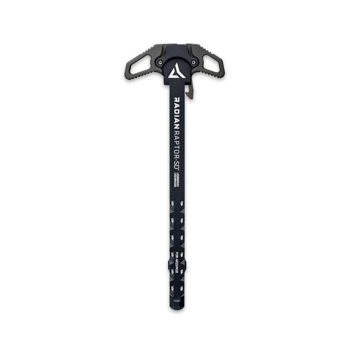 raptorsd-ar15-radiangrey RADIAN RAPTOR-SD CHARGING HANDLE AR15