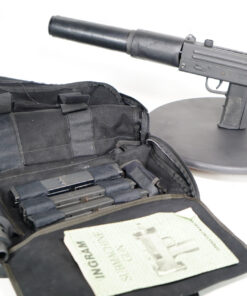 RPB INDUSTRIES MAC-10 W/ COBRAY BAG, MAGS, & ORIGINAL CAN