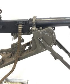 German WWI DWM Maxim MG 08 8mm Mauser Transferable Belt-Fed Heavy Machine Gun w/ Sled Mount & Accessories